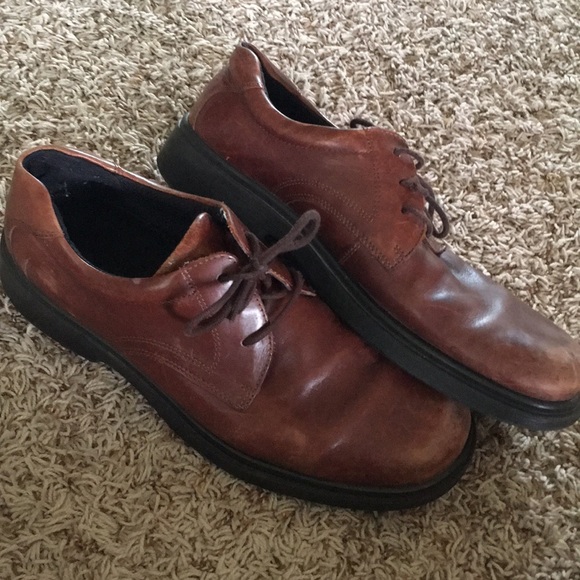 Ecco brown dress shoes - Picture 2 of 4